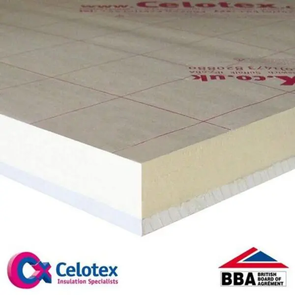 Celotex PL4050 High Performance Board Insulation - 2400 x 1200 x 62.5mm - Image 2